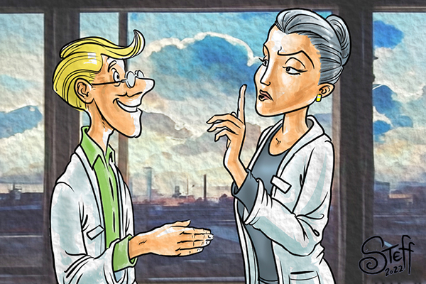 Illustration zur Geschichte "Zutritt verboten"